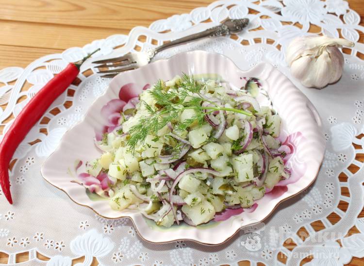 Немецкий картофельный салат