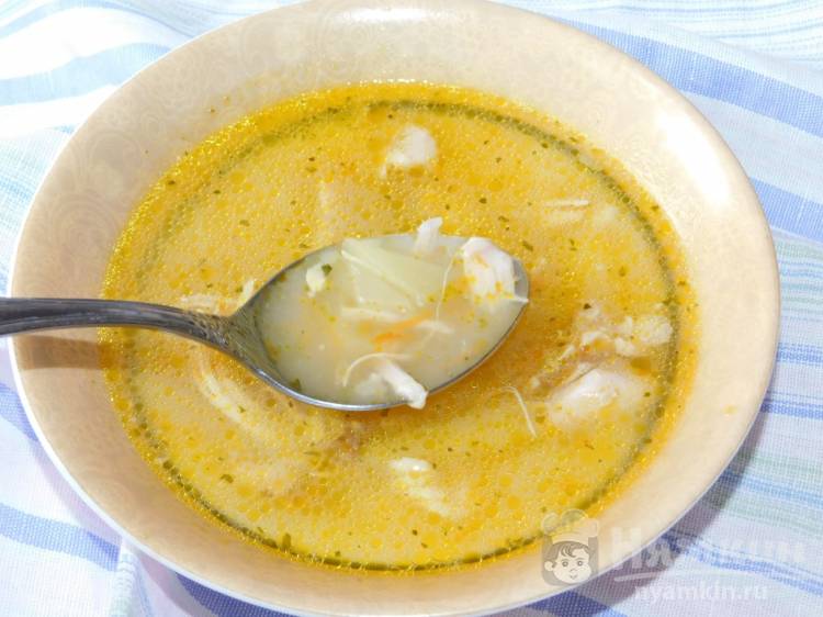 Картофельный суп с рисом