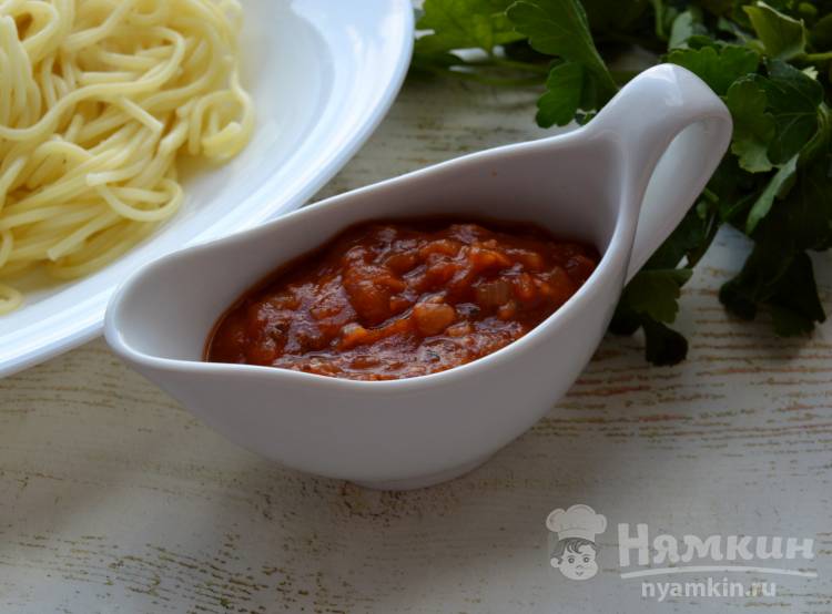 Томатный соус для спагетти