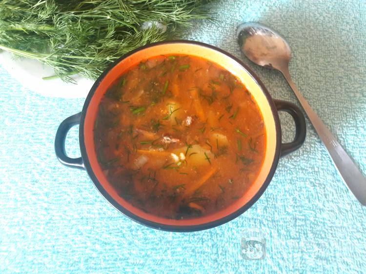 суп рыбный из консервов сардины в томатном соусе | Дзен