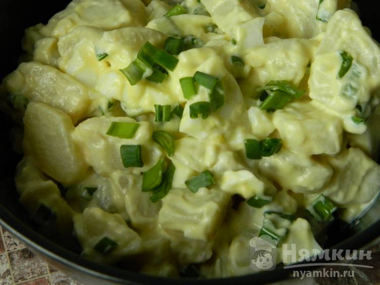 Быстрый картофельный салат