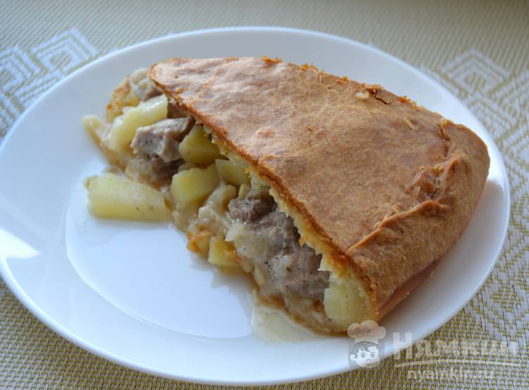 Курник с мясом и картошкой - пошаговый рецепт с фото на уральские-газоны.рф