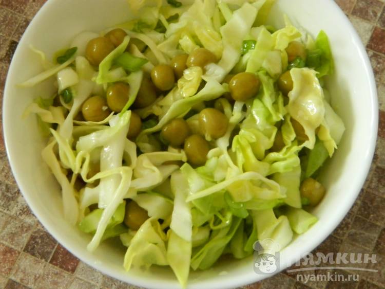 Летний салат из овощей