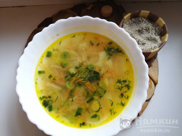 Весенний суп из зеленого лука, пошаговый рецепт на 1812 ккал, фото, ингредиенты - Аня радуга