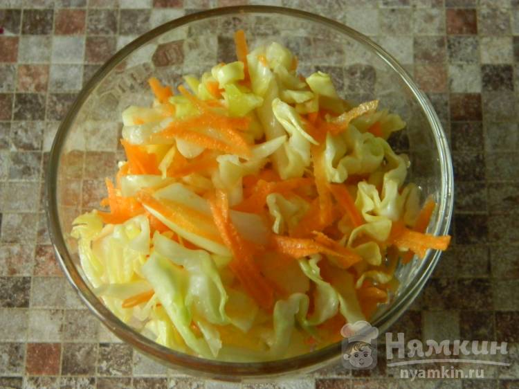 Капустно-морковный салат