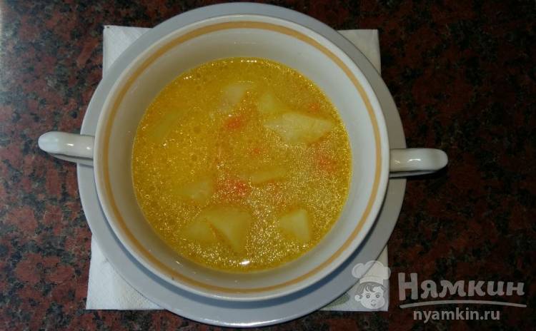 Сливочный суп с морковью