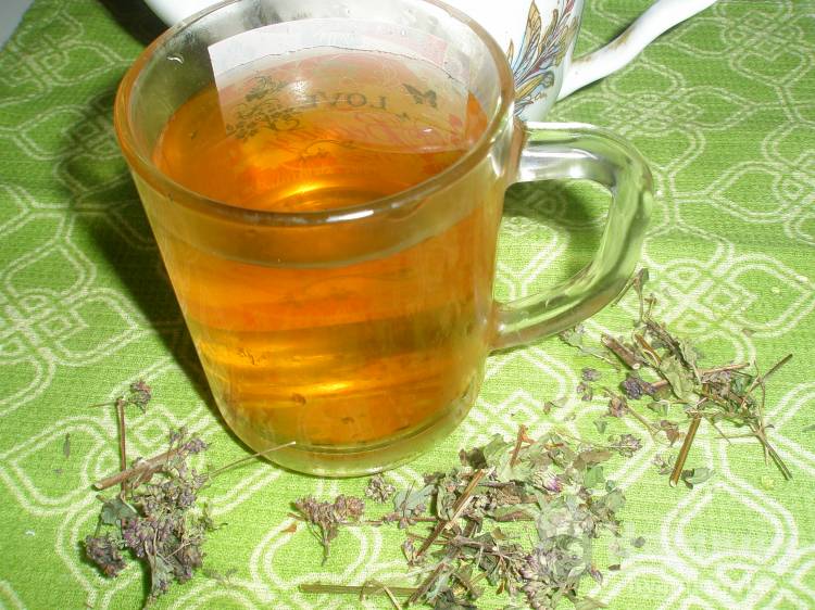 Успокоительный чай из душицы с апельсиновым вкусом