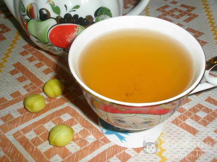 Зеленый чай с апельсиновым вкусом