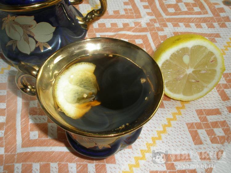 Кофе с имбирем и лимоном