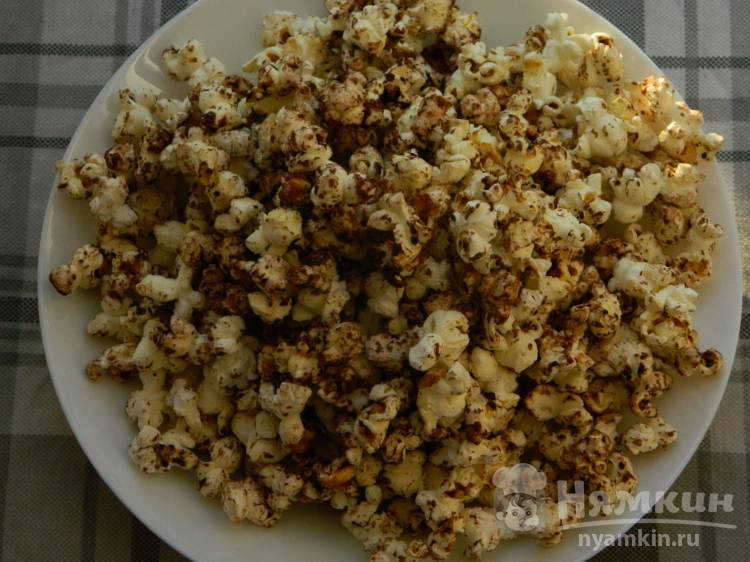 Попкорн в карамели — 5 рецептов карамельного попкорна в домашних условиях