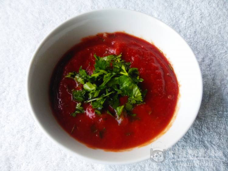 Острый томатный соус с зеленью рецепт пошаговый с фото - slep-kostroma.ru