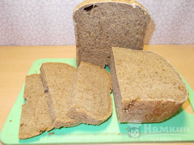 Бородинский хлеб на дрожжах в хлебопечке