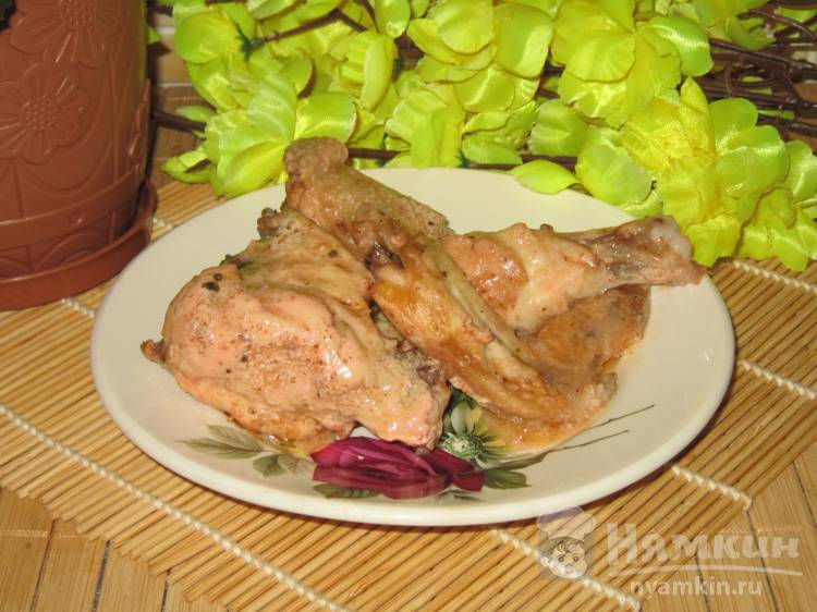 Курица в аджике запеченная с картошкой от холостяка