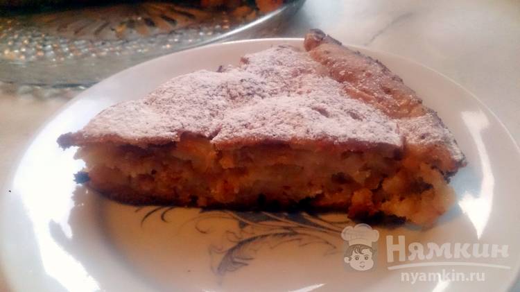 Диетический пирог с яблоками и овсяными хлопьями - пошаговый рецепт с фото на aikimaster.ru
