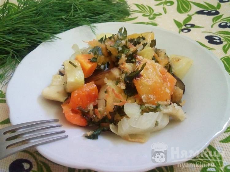 Овощи, запечённые в духовке - рецепт автора sunnyhair.ru