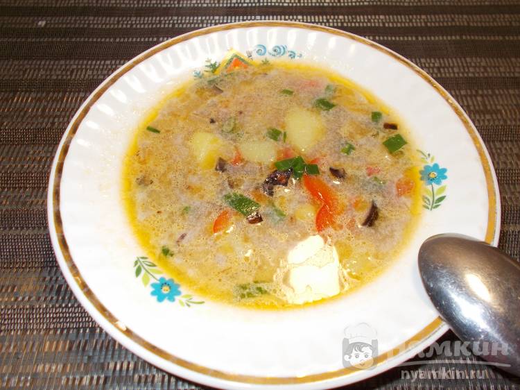 Вкусный суп с баклажанами