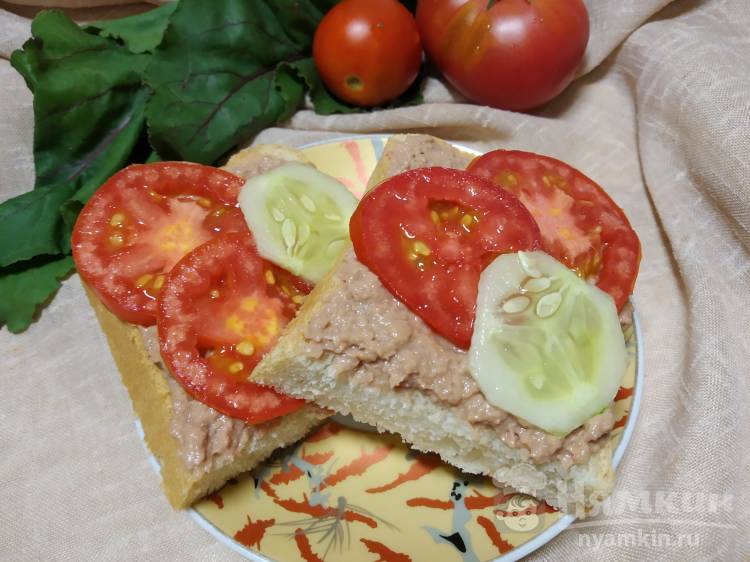 Бутерброды с овощами и зеленью, пошаговый рецепт на ккал, фото, ингредиенты - Ла Ванда