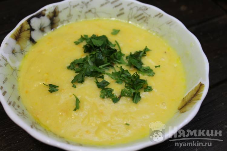 Кабачковый крем-суп без мяса