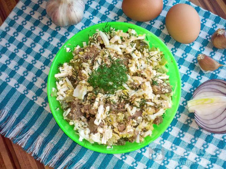 Как приготовить салат Обжорка — пошаговые рецепты с фото