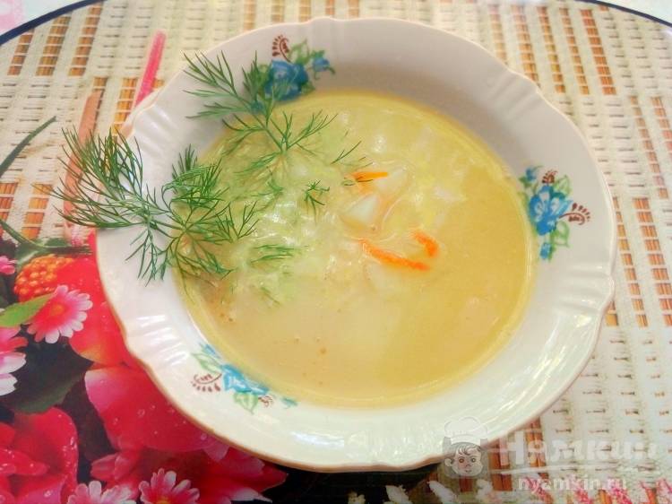 Диетический сливочно-картофельный суп