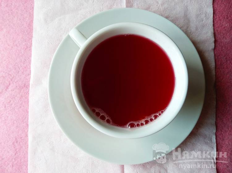 Витаминный чай из калины