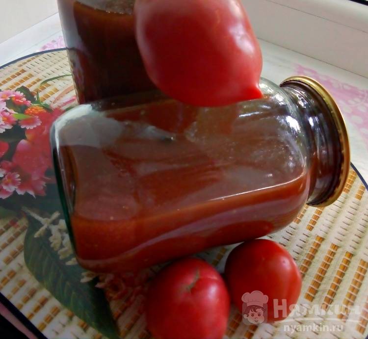 Домашний томатный сок консервированный на зиму