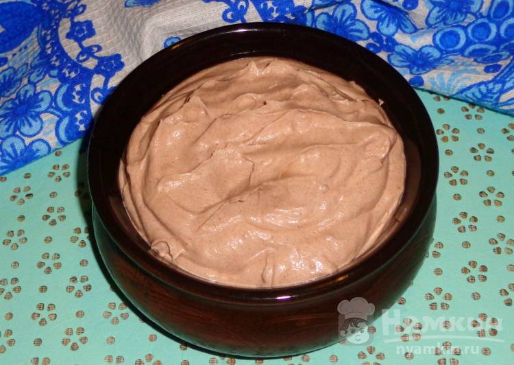Шоколадно-кокосовый крем на молоке для бисквитных коржей и пирожных