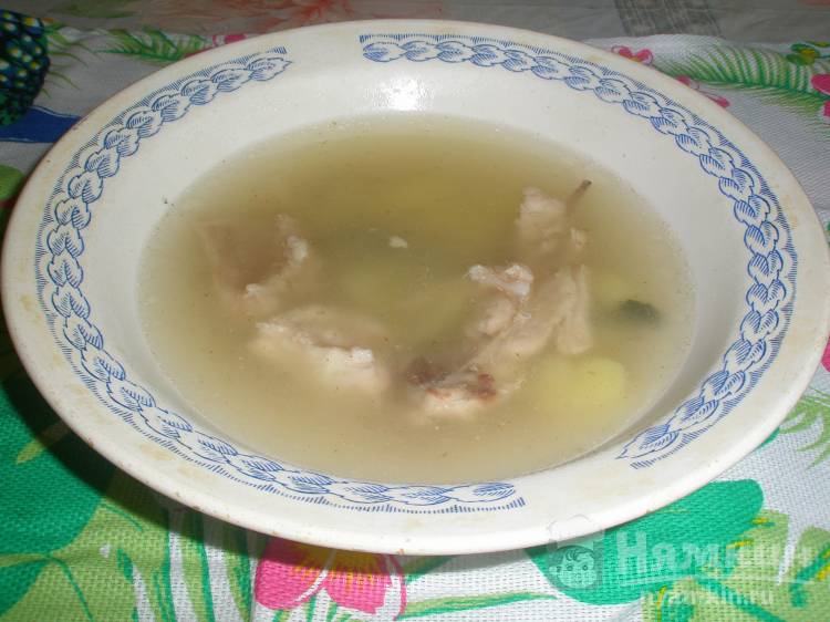 Геркулесовый суп на свинине