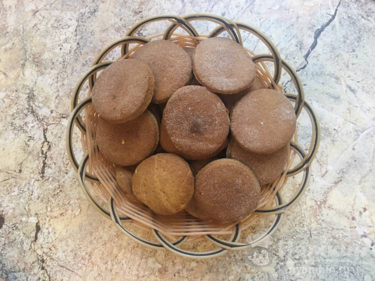 Домашнее песочное печенье с вареньем