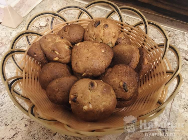 Домашнее печенье с арахисом