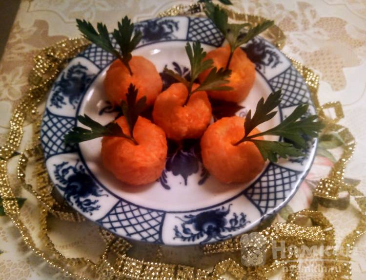 Закуска Новогодние мандарины