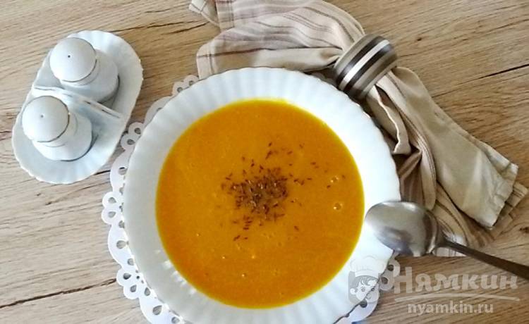 Тыквенно-морковный суп-пюре