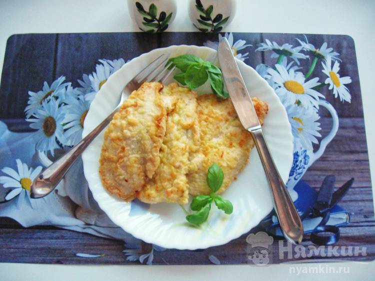 Куриные отбивные с яйцом и мукой на сковороде рецепт пошаговый с фото -  Nyamkin.RU