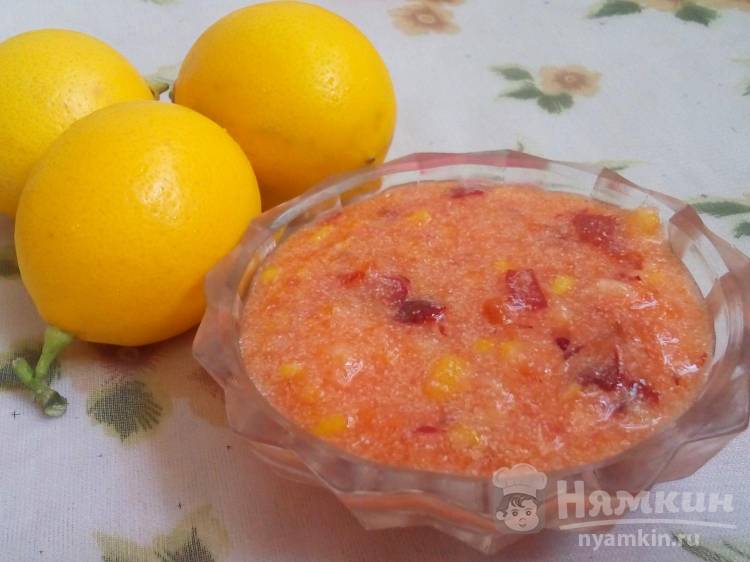 Начинка для выпечки из сливы и лимона