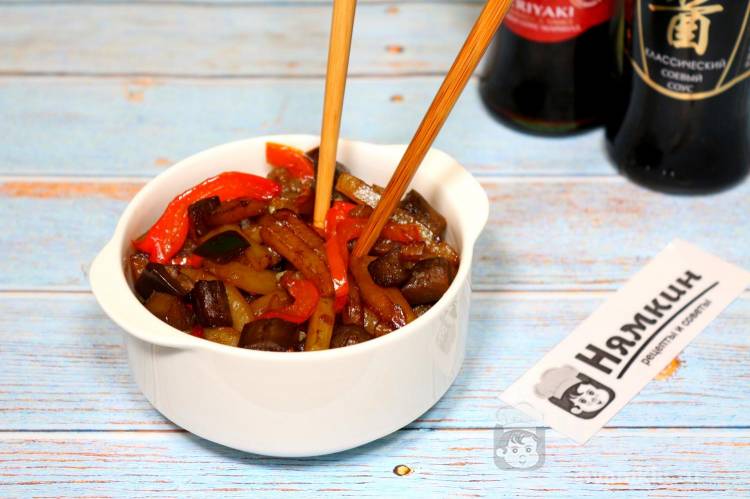 Овощи по-китайски, пошаговый рецепт на ккал, фото, ингредиенты - Маша