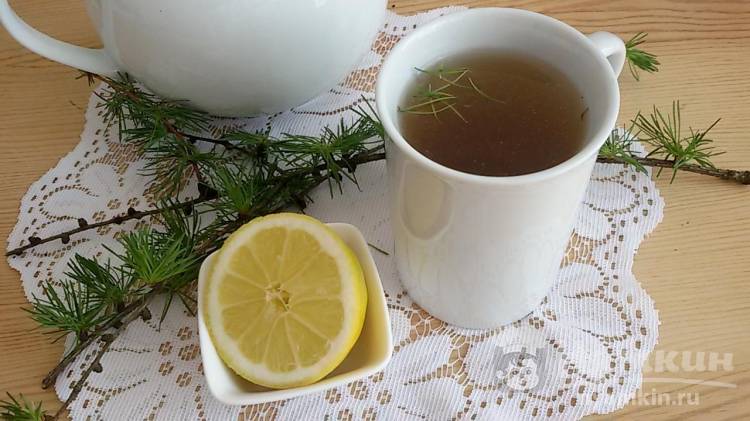 Чай от простуды из лиственницы и шиповника
