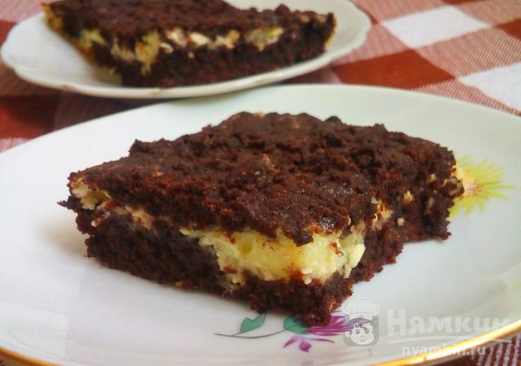 Творожно-шоколадный пирог Кракозябрики