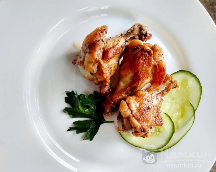 Рецепт куриных крылышек на сковороде-гриль