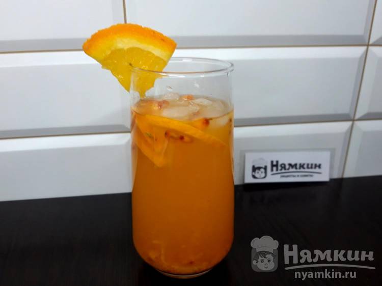 Напиток с апельсином и облепихой