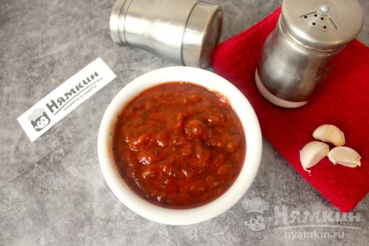 Домашний соус на основе томатной пасты