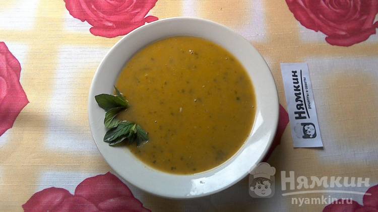 Томатный суп из красной чечевицы в мультиварке
