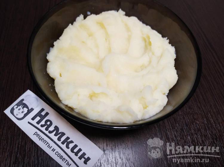 Нежное картофельное пюре на молоке без масла