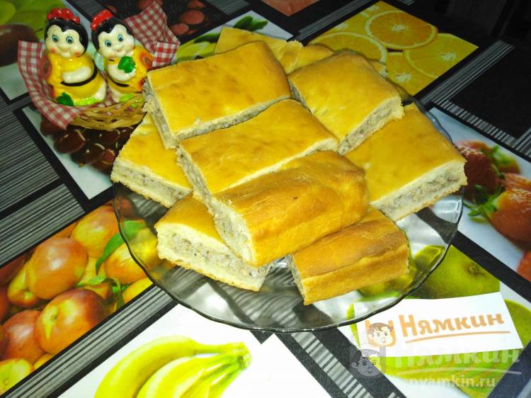 Пирог с рыбной консервой и рисом - рецепт с фото на paraskevat.ru