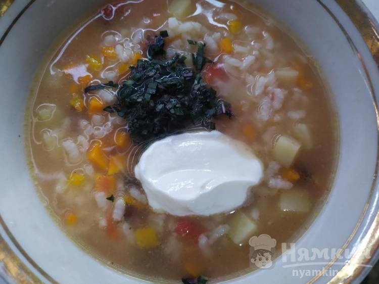Густой овощной суп - пошаговый рецепт с фото, ингредиенты, как приготовить