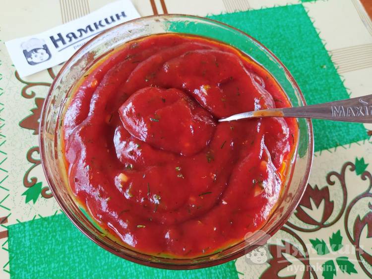 Острый соус из томатной пасты