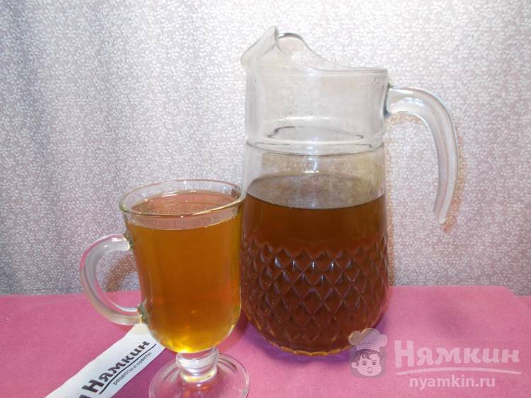 Холодный иван-чай с пряными травами