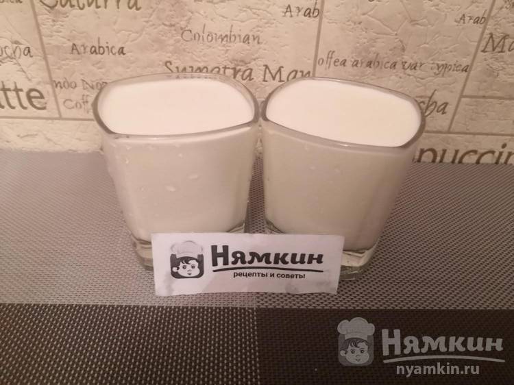 Молочный коктейль с дыней и сгущенкой