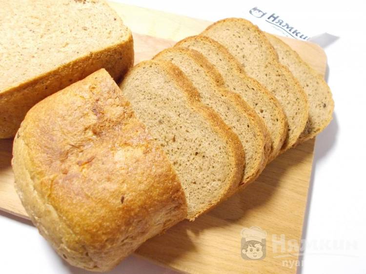 Хлеб на ржаной закваске с солодом в хлебопечке