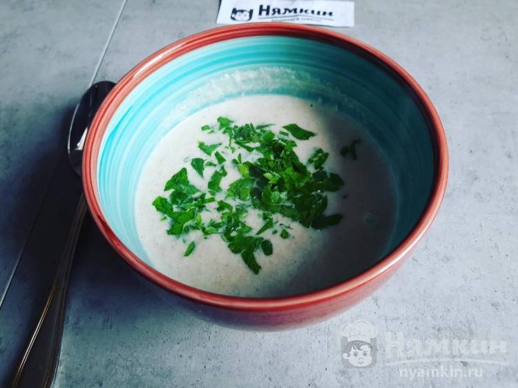 Крем-суп из шампиньонов, пошаговый рецепт с фото