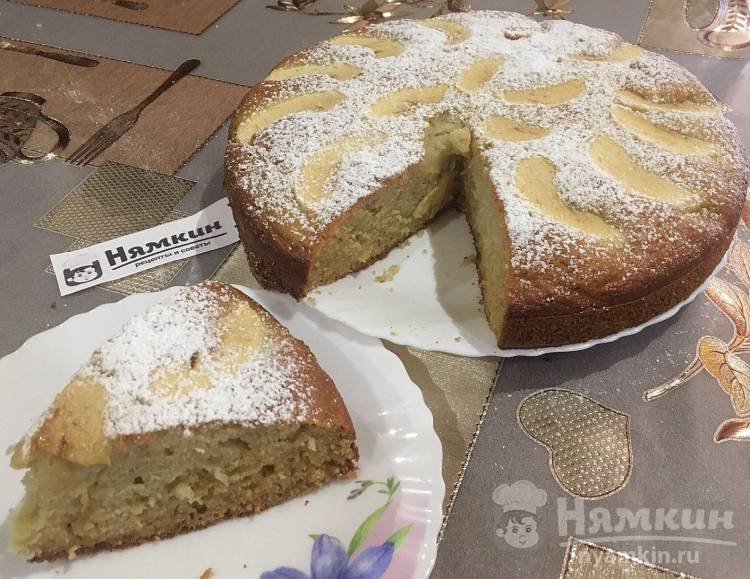 Пирог на сметане с яблоками вкусный рецепт с фото пошагово и видео - sapsanmsk.ru